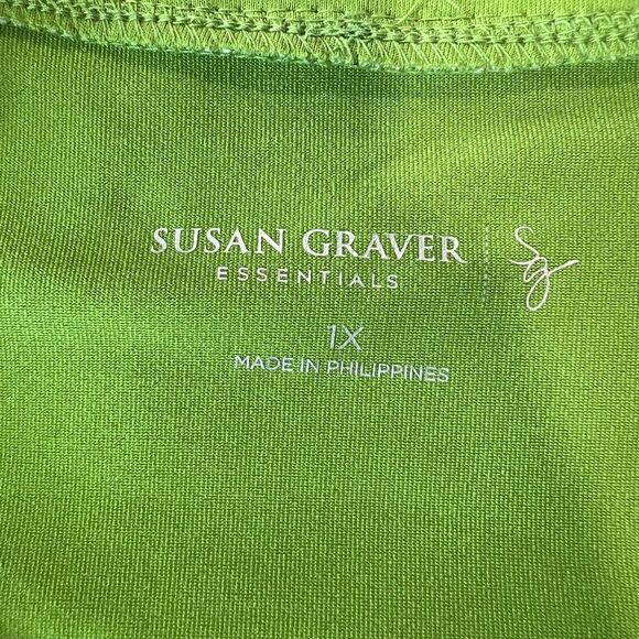 Susan Graver & Quacker Factory Tops Womens Sz. 1x Lot of 3 Granny Core Blouse - Picture 4 of 12